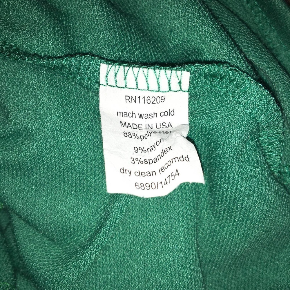 NWT Velvet Torch Women's Size Extra Large Green Short Sleeve Mini Shift Dress - Picture 5 of 5